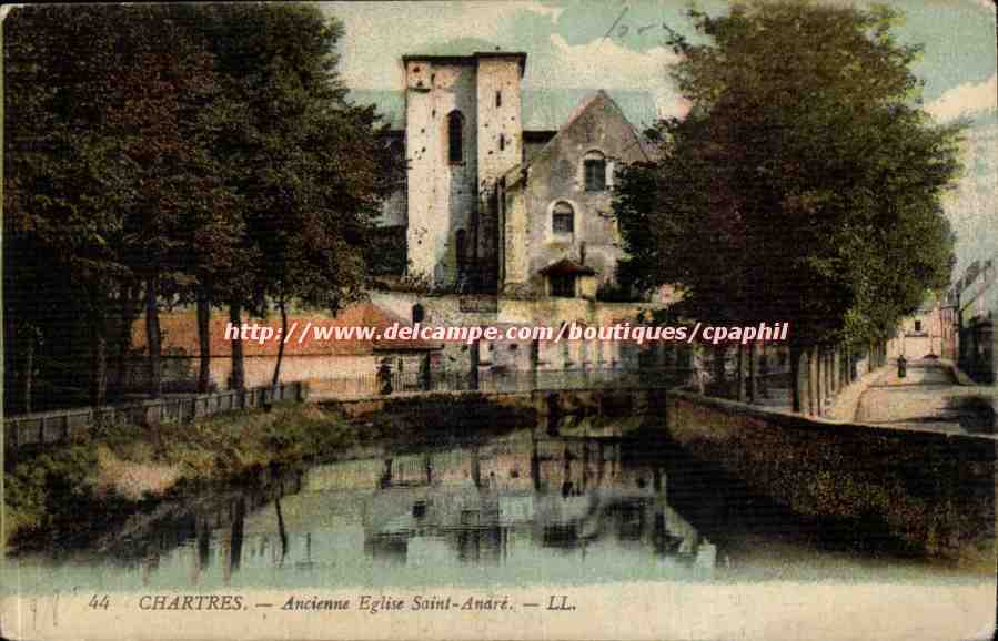 Chartres — Ancient Church of Saint-André — LL.