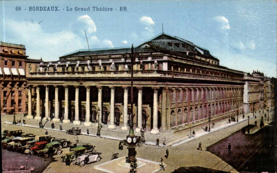 Bordeaux CPA Le grand theatre