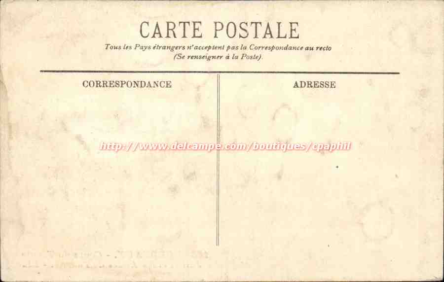 Les Bordas — Cours du Trône — Éditeur non identifié — Rückseite