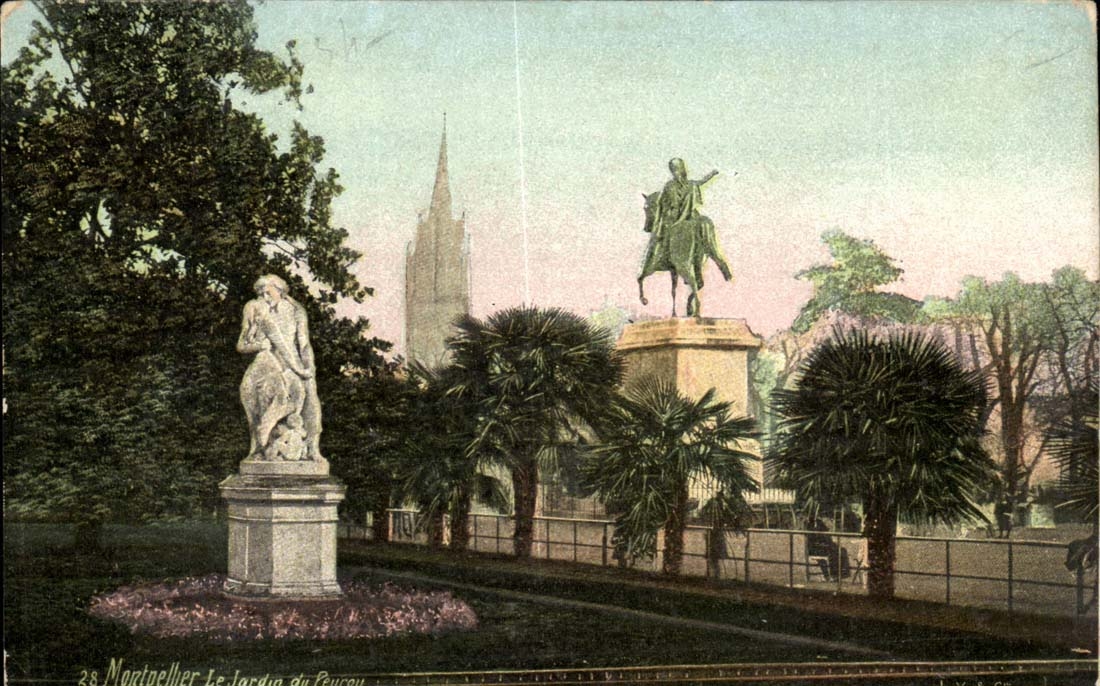 Montpellier CPA le jardin du Peyrou