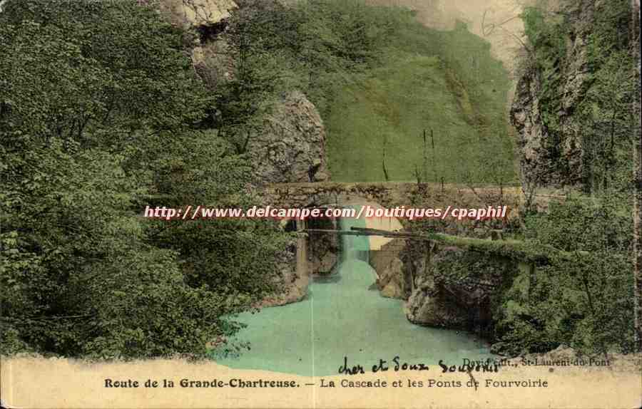 Route der Grande-Chartreuse — Die Wasserfälle und Brücken von Fourvoirie — David Petit, St-Laurent-du-Pont