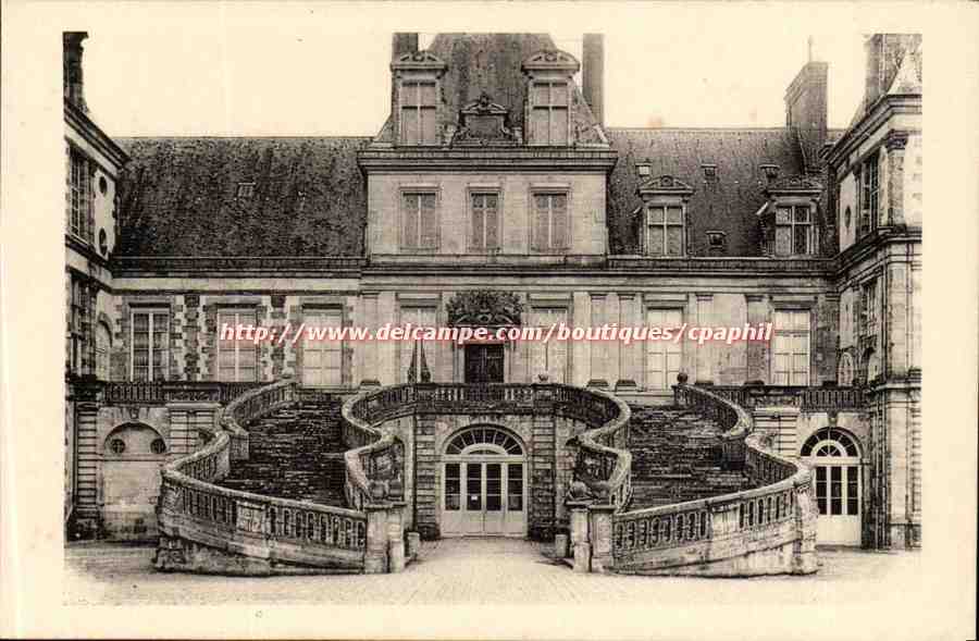 Kasteel van Fontainebleau — Traploper — Uitgave van de Nationale Musea