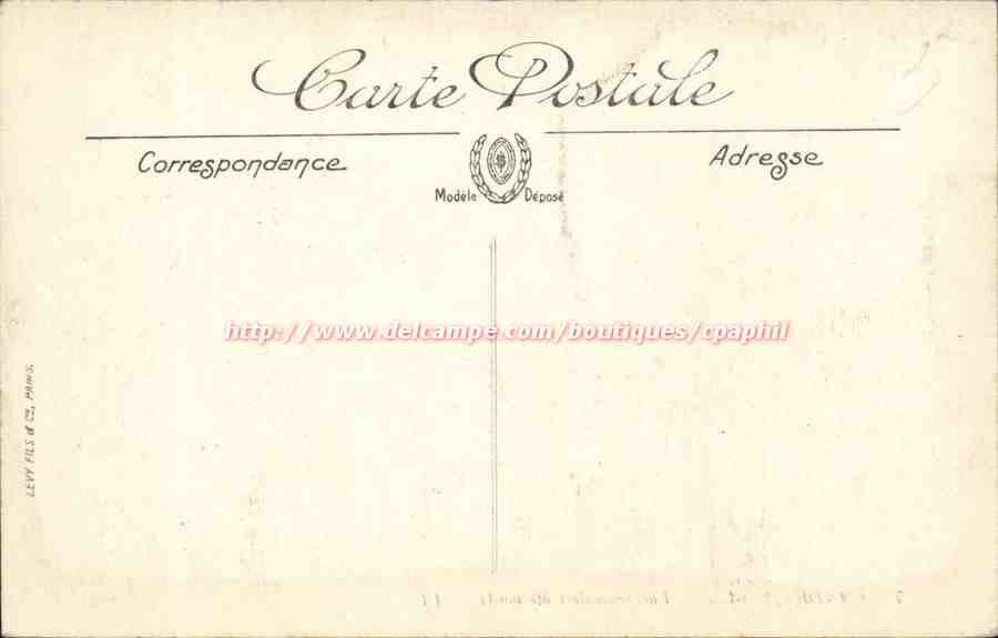 Candes - Vue Generale - CPA  — Rückseite