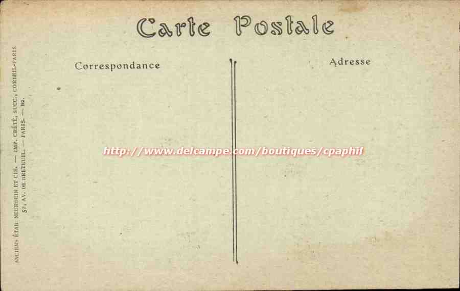Amboise - La Pugode de Claauteloup - CPA  — Rückseite