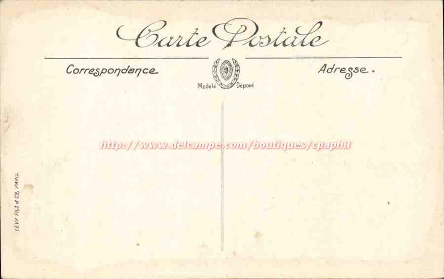 Candes - Vue Generale de Candes a Montscreau - CPA  — Rückseite