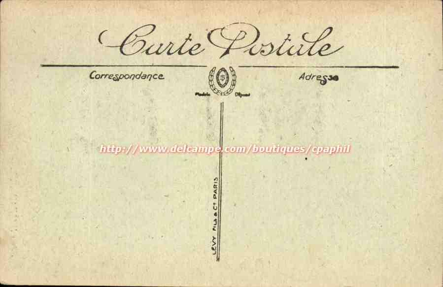 Chateauroux - Eglise Saint Martial - CPA  — Rückseite