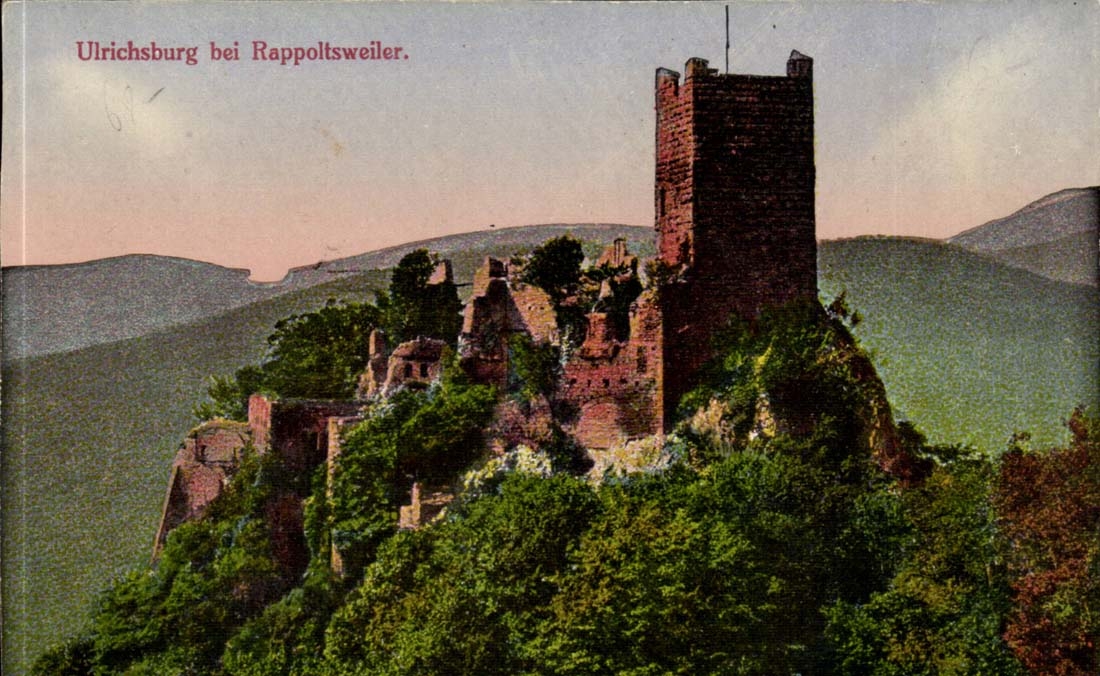 Deutschland - Allemagne - Ulrichsburg bei Rappoltsweiler - CPA 