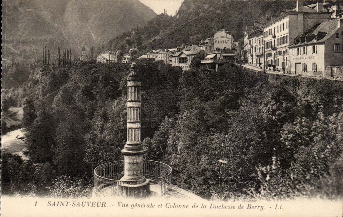 Saint Sauveur - Colonne de la Duchesse de Berry - CPA 