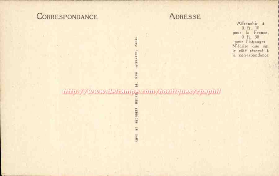 Saint Sauveur - Colonne de la Duchesse de Berry - CPA  — Verso