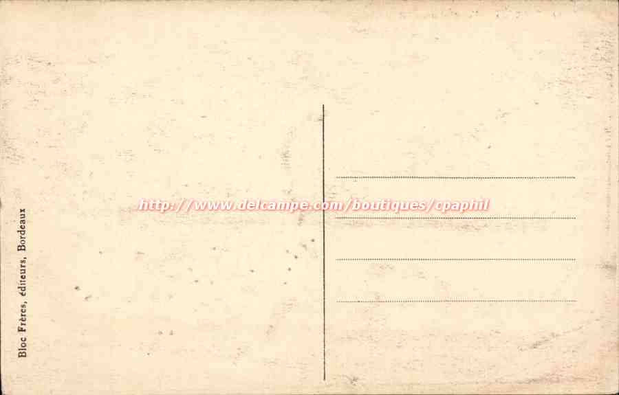 Bareges CPA Vue generale — Verso