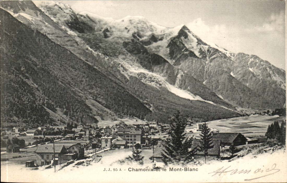 CPA Chamonix et le Mont Blanc
