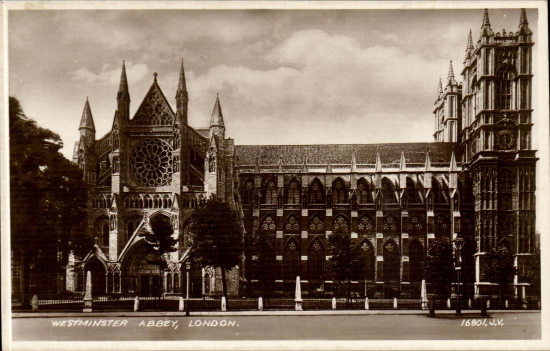 Londres London Westminster Abbey CPA 