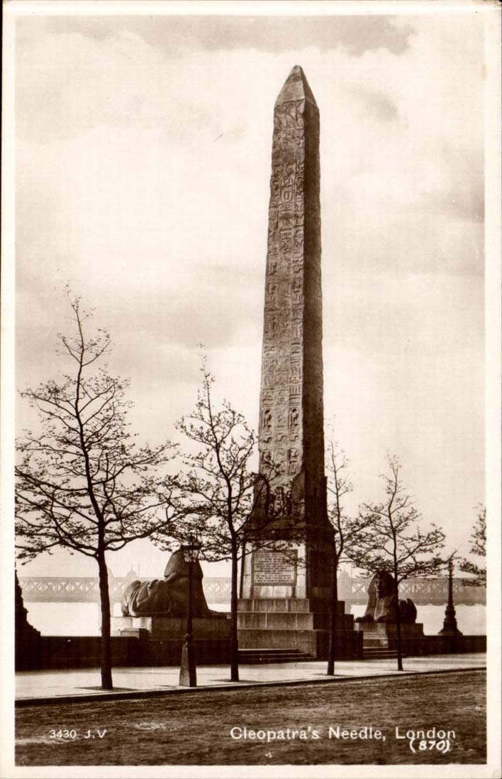 Grande Bretagne London Londres CPA Cleopatra's needle (Egypt Egypte)
