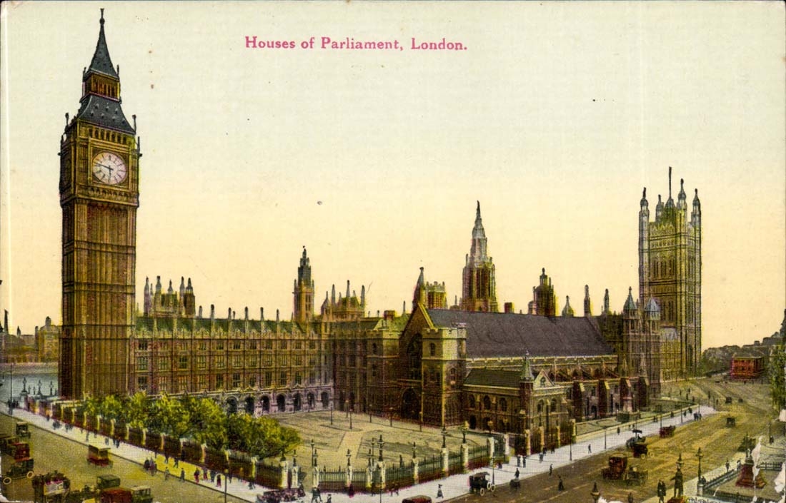 Grande Bretagne London Londres CPA Houses of parliament 