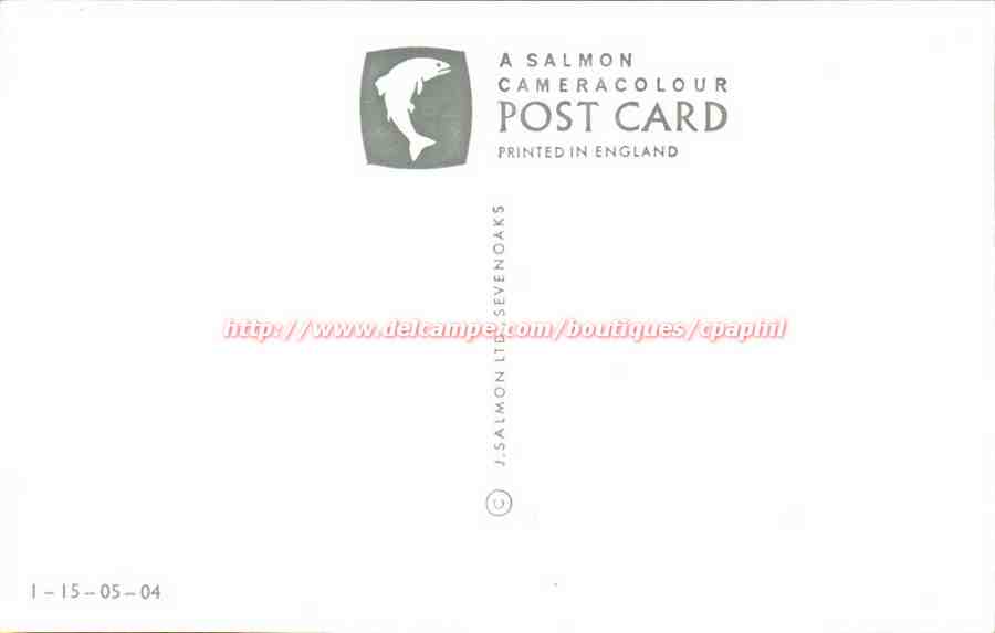 England - Angleterre - Pembroke Castle - The Barbican Gate - A Salmon Cameracoor Card - CPA  — Back