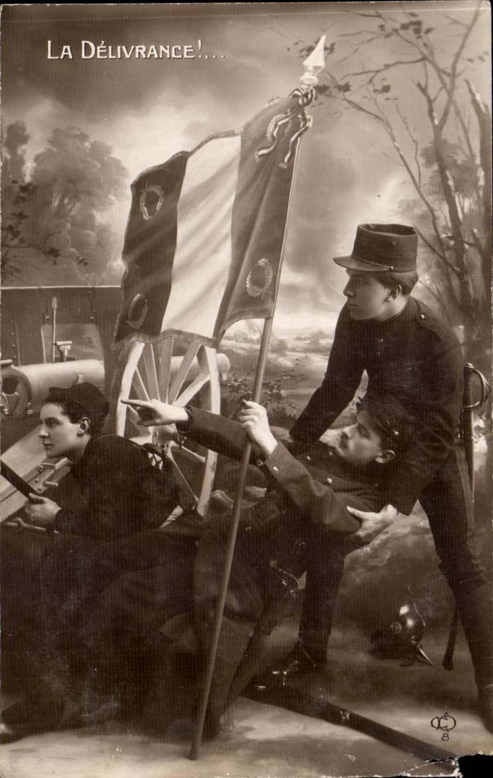 Fantaisie - Militaria - La Delivrance - CPA 