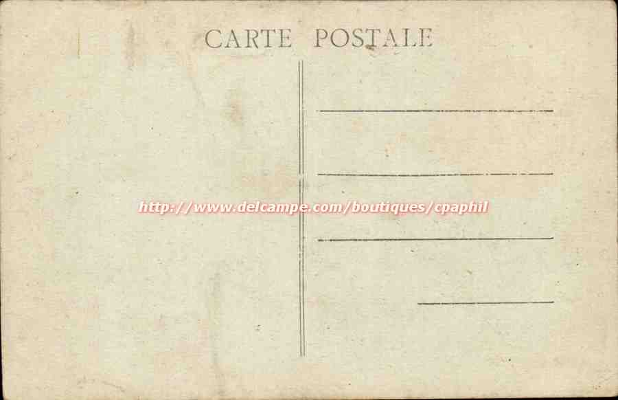 Paris 8 - Place de la Concorde - CPA  — Verso