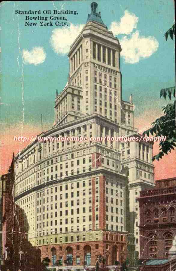 Etas Unis - USA - New York - Standard Oil Building Bowling Green New York City - CPA 