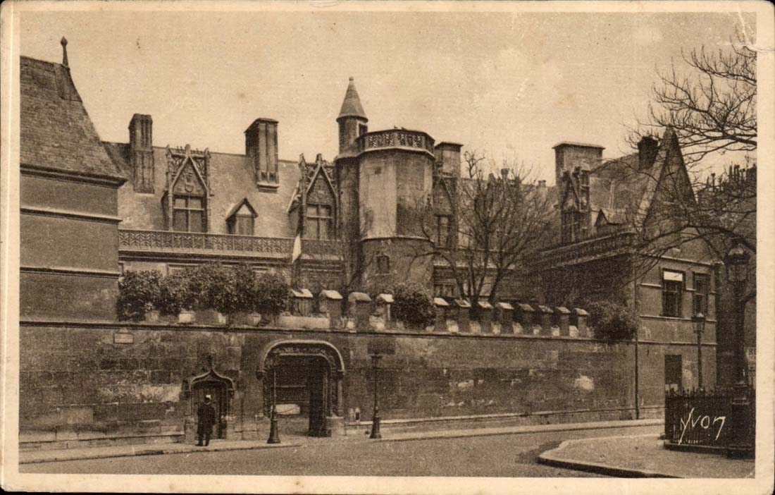 Paris 1 - en Flanant - La Musee de Cluny - CPA 