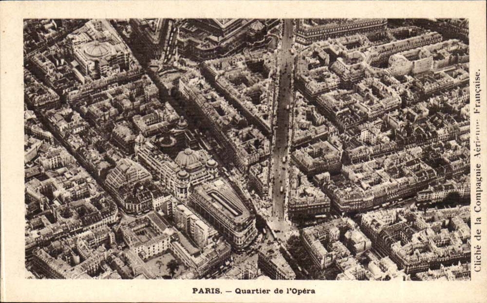 Paris 8 - Quartier de L'Opera - CPA 