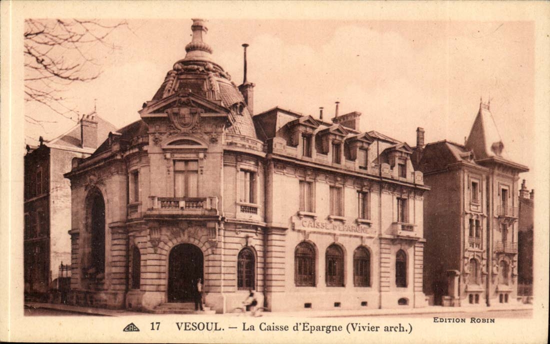 Vesoul - la Caisse d'Epargne Vivier - CPA 