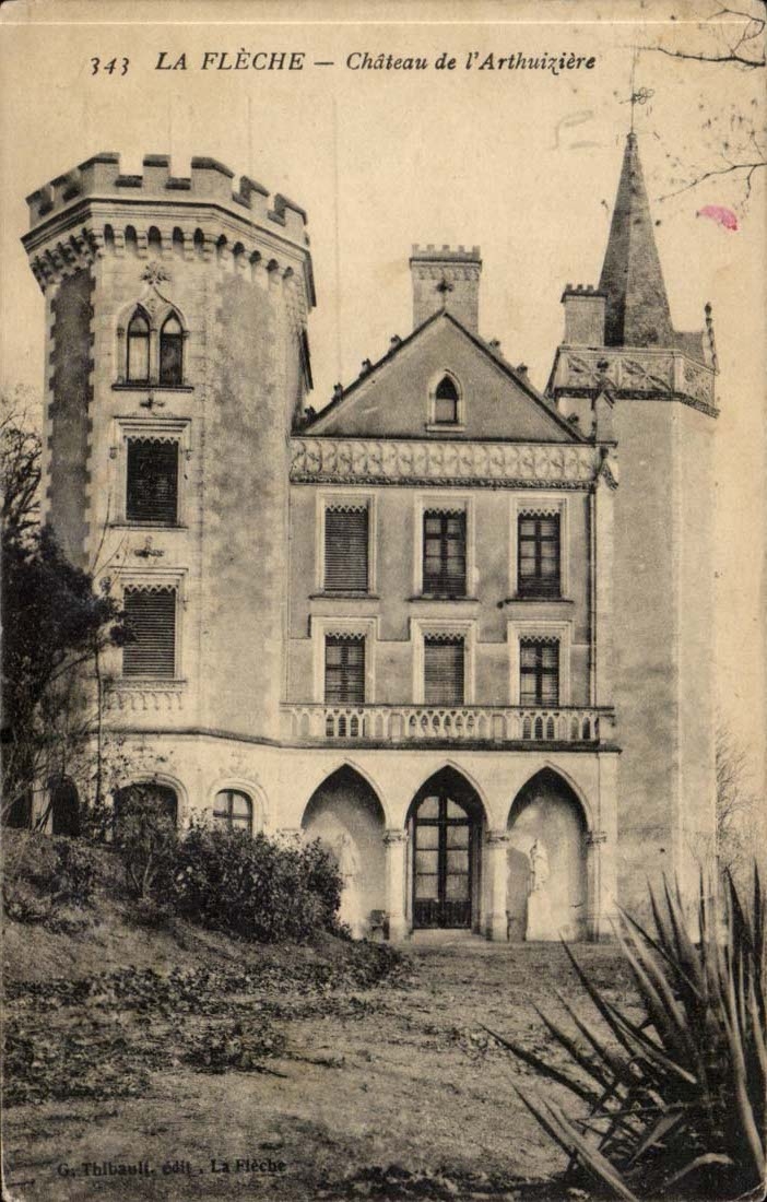 La Fleche - Chateau de L'Arthuiziere - CPA 