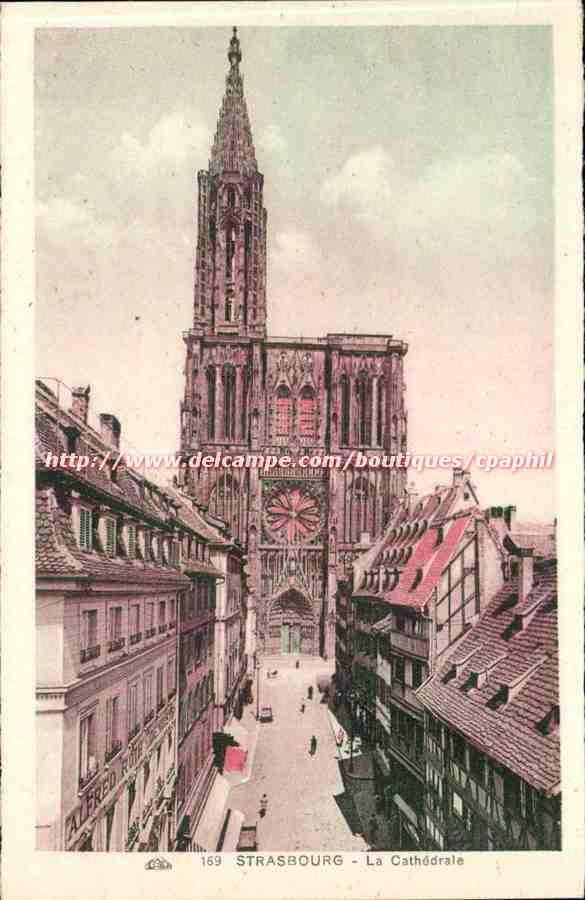 Strasbourg - Strassburg - La Cathedrale - CPA 
