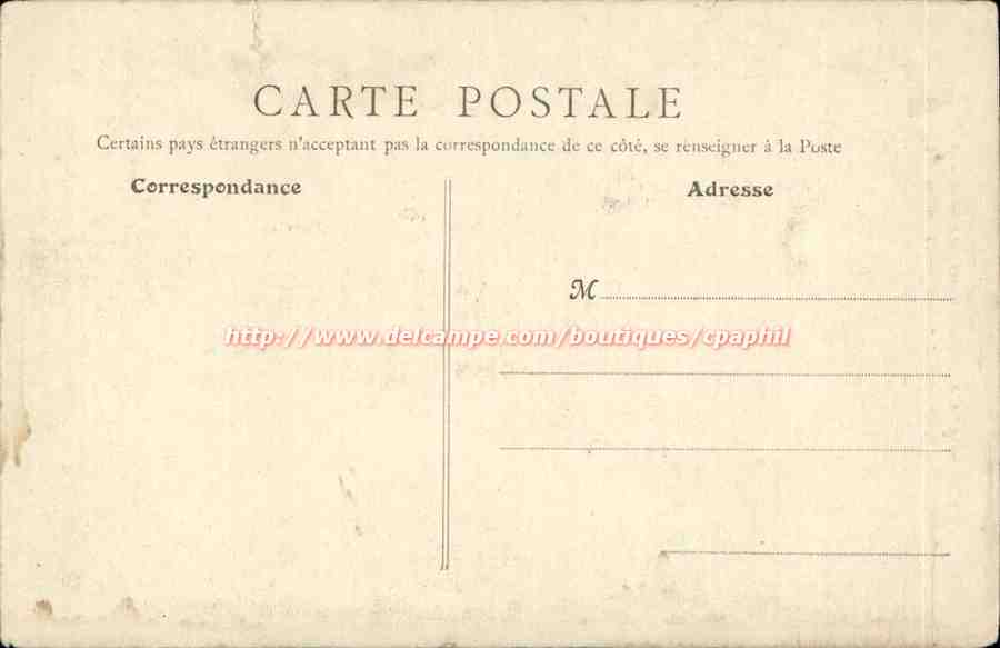 Le Puy - Entree de la Cathedrale - Vue Prise du Seminaire - CPA  — Rückseite