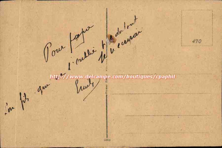 Deutschland - Allemagne - Germany - Bingen - CPA  — Rückseite