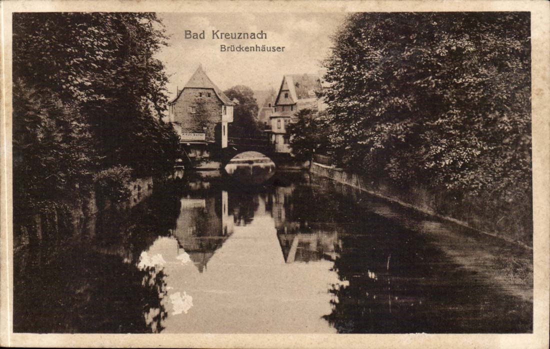 Bad Kreuznach — Brückenhäuser — éditeur non identifié, n° de série non lisible