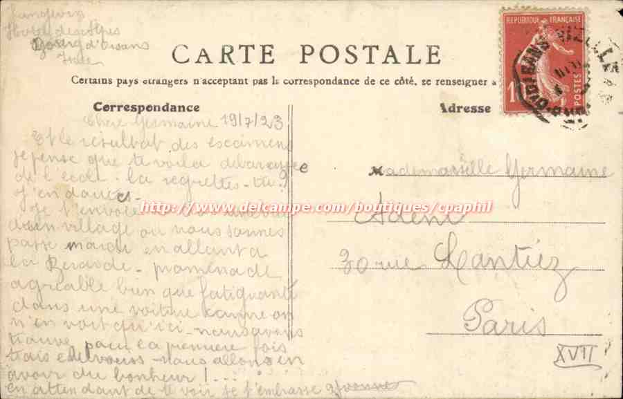 Dauphine - Saint Christophe en Oisans - CPA  — Rückseite