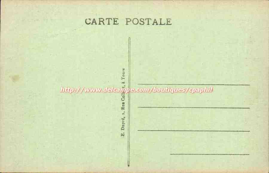 Chambord - Le Chateau - Facade Septentrionale - CPA  — Back