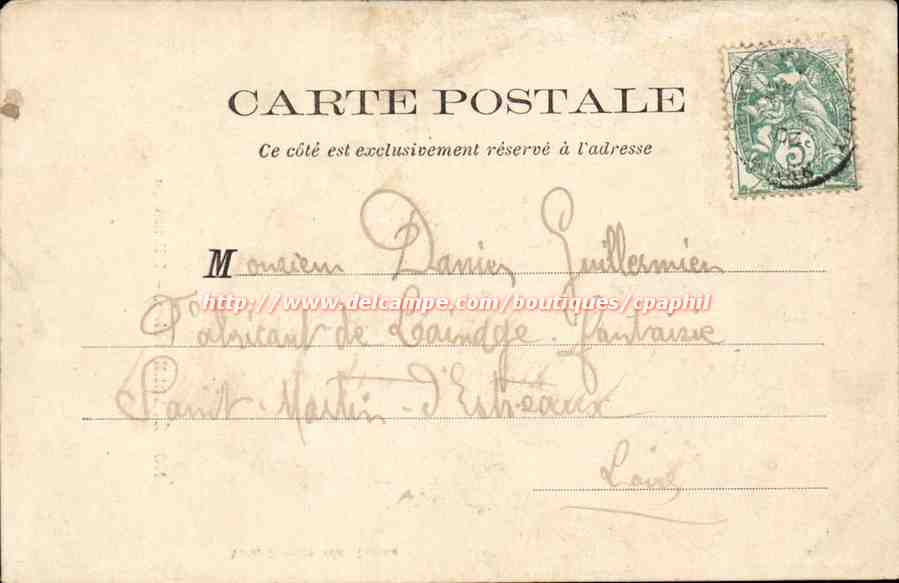 Noiretable - L'Ermitage - CPA  — Back