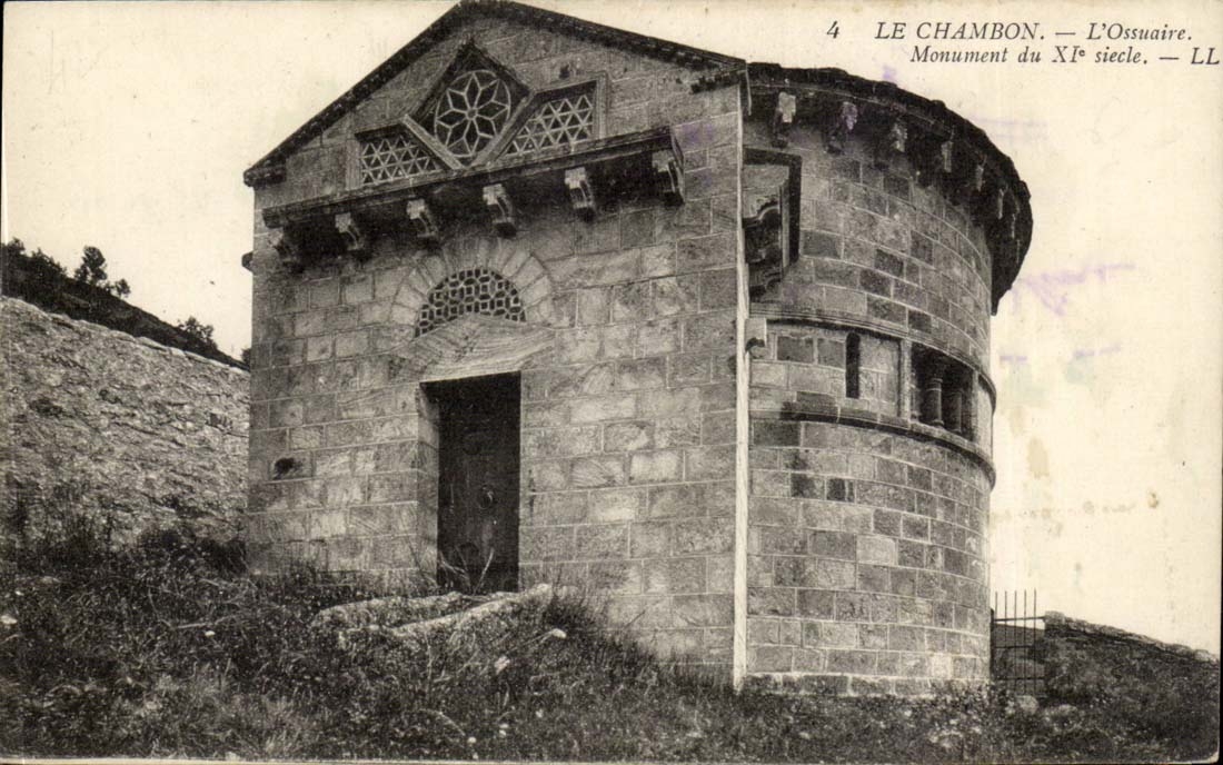 Le Chambon - L'Ossuaire - Monument du XI siecle - CPA 