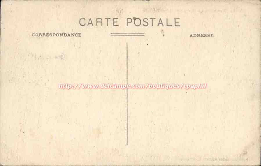 Saint Etienne - La Place de L'Hotel de Ville - CPA  — Rückseite