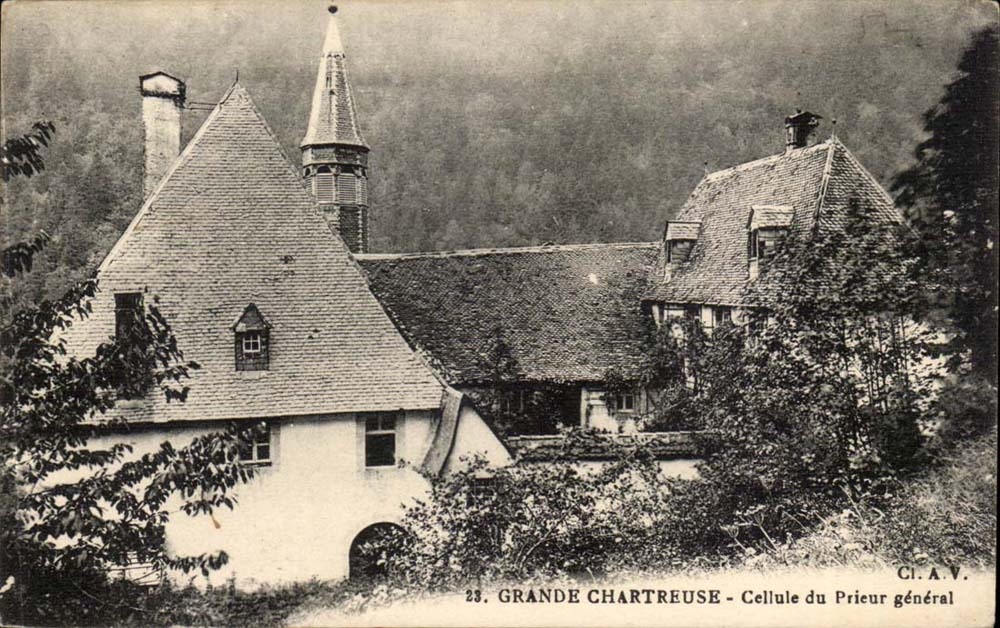 Isere - Grande Chartreuse - Celule du Prieur generale - CPA 