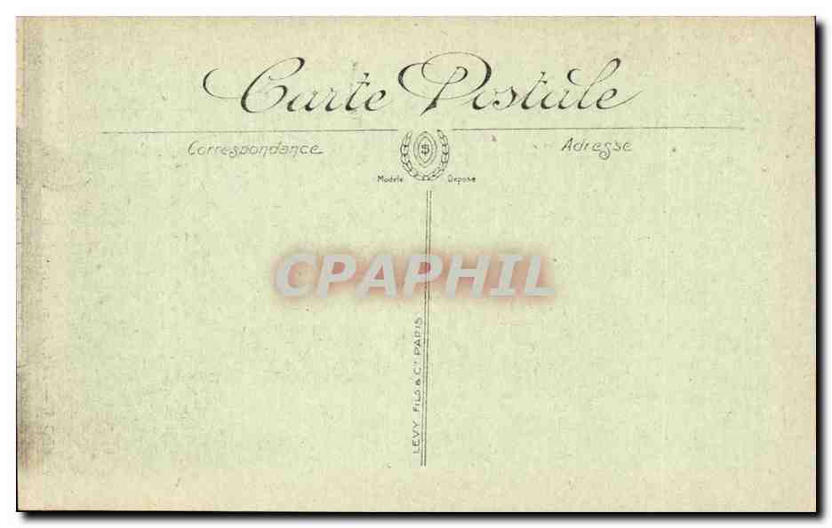 Blois — Le Château — Aile Louis XII — Le Portail — Edition Nouvelles Galeries — Verso
