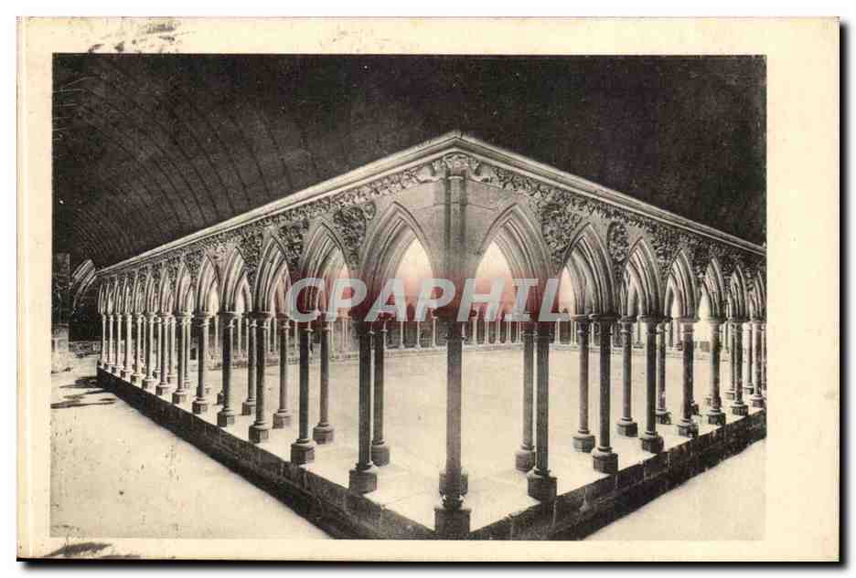 Abbaye du Mont-Saint-Michel — Le Cloître — Édition des Monuments Historiques