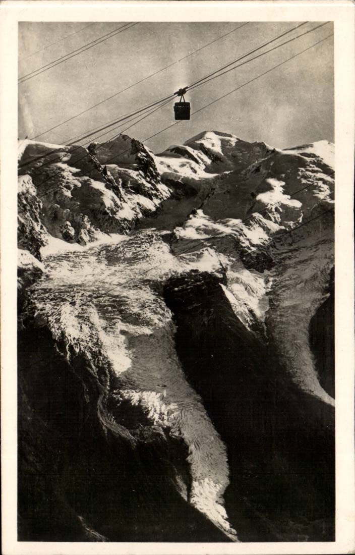 Chamonix - Mont Blanc - Teleferique - Le Glacier des Bossons - CPA 