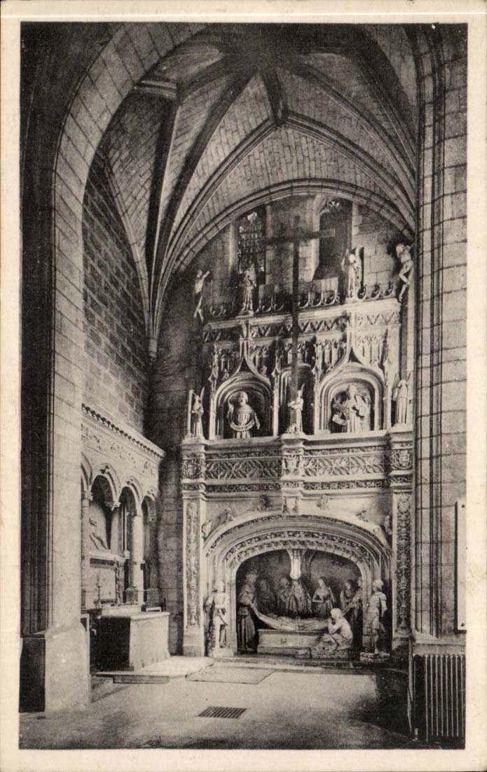 Solesmes - Eglise Abbatiale - Le Tombeau du Christ - CPA 