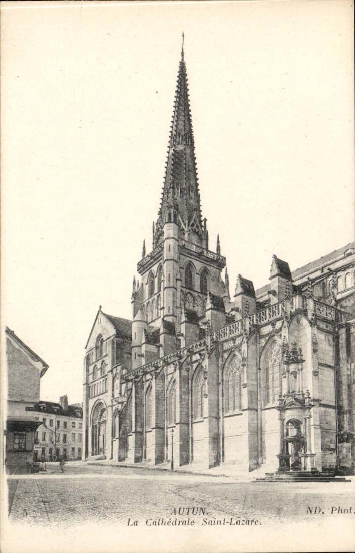 Autun - La Cathedrale Saint Lazare - CPA 