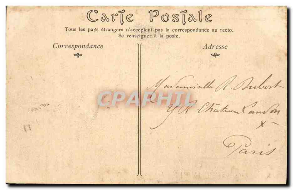 Saint-Germain-en-Laye — Le Château — N.D. Pict. — Verso