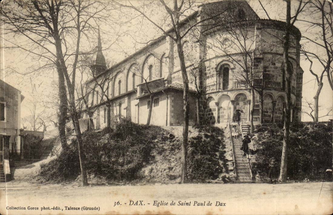 Dax CPA Eglise de saint Paul de Dax