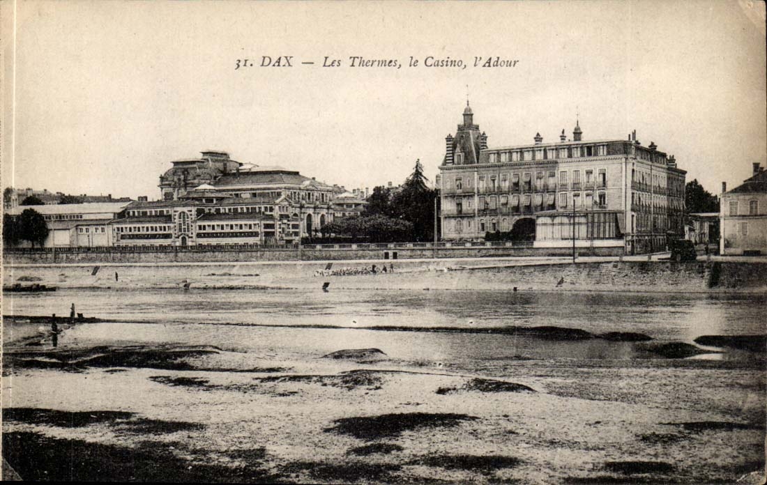 Dax CPA Les Thermes le casino l'Adour