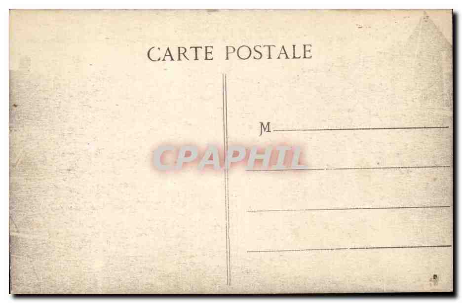 Besancon CPA Vue generale des quais Pont Battant et fort de Rosemont — Verso