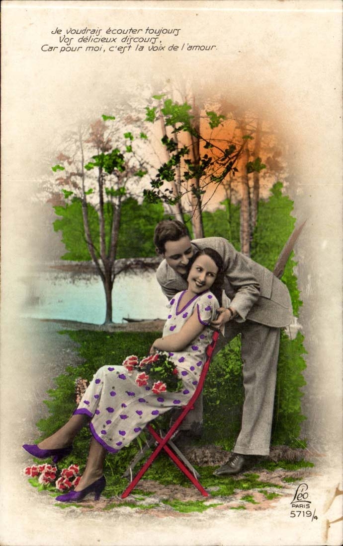 CPA Fantaisie Couple