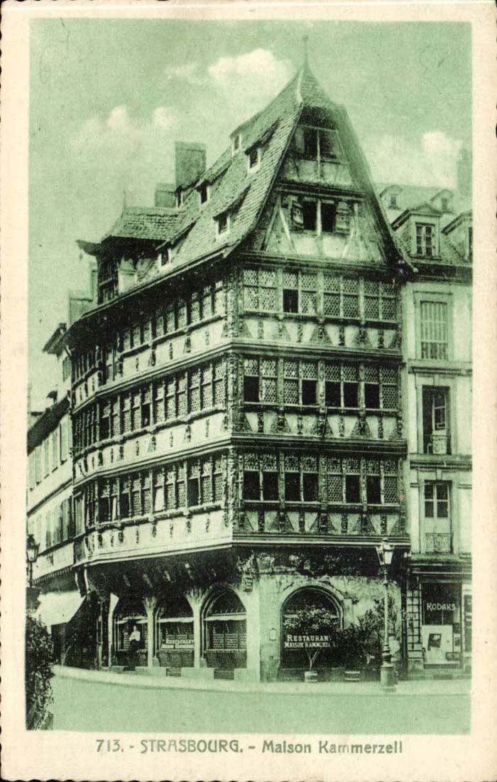 Strasbourg - Strassburg - Maison Kammerzel - CPA 