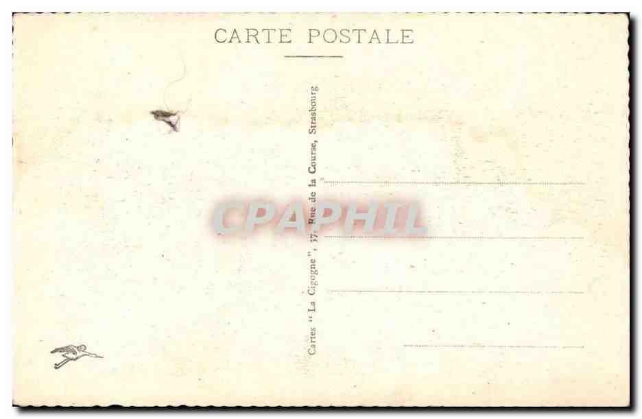 Strasbourg - Strassburg - Maison Kammerzel - CPA  — Verso