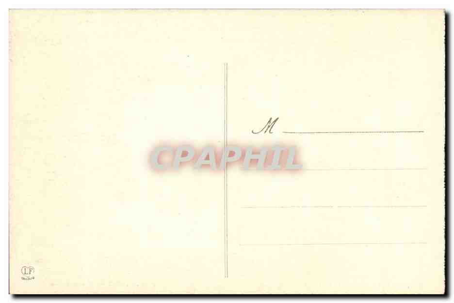 Lourdes - L'Apparrition - CPA  — Verso