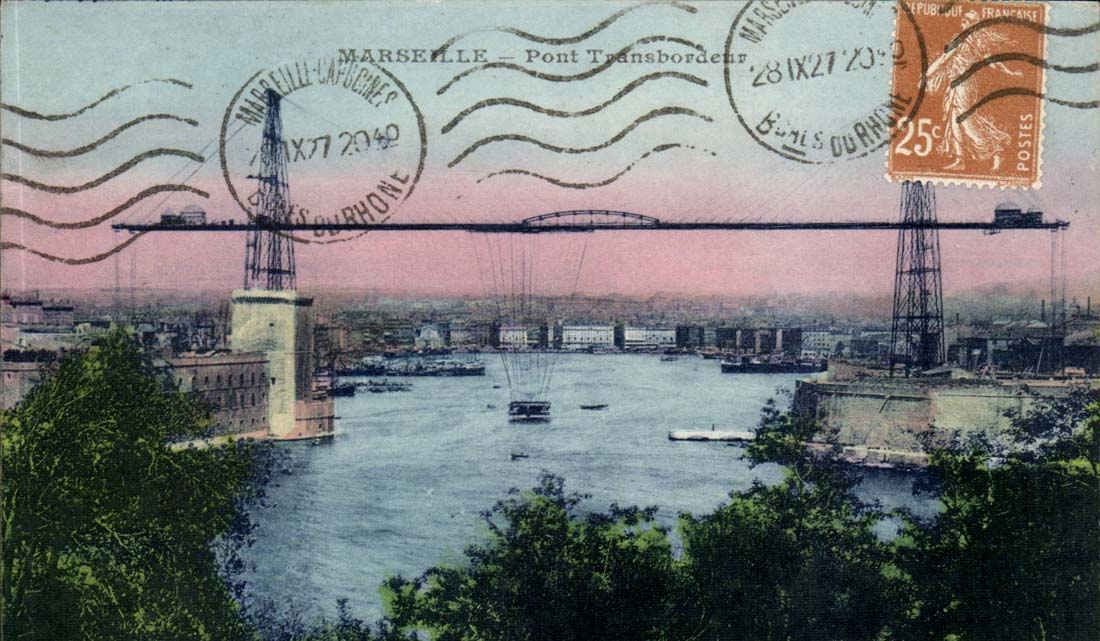 CPA Marseille Pont transbordeur
